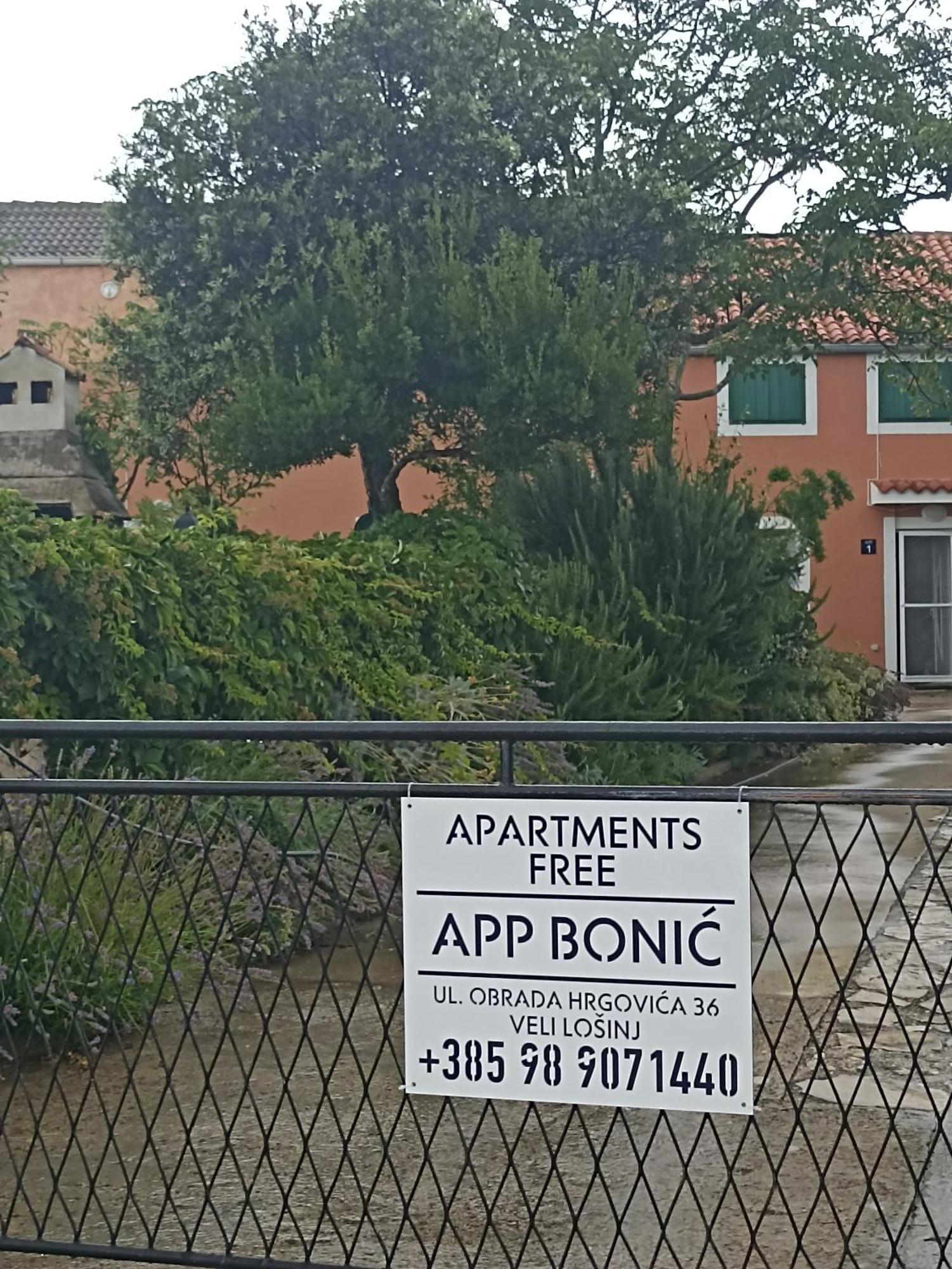 App Bonic Apartment Veli Losinj Bagian luar foto